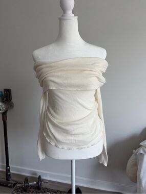 Off the shoulder Zara top